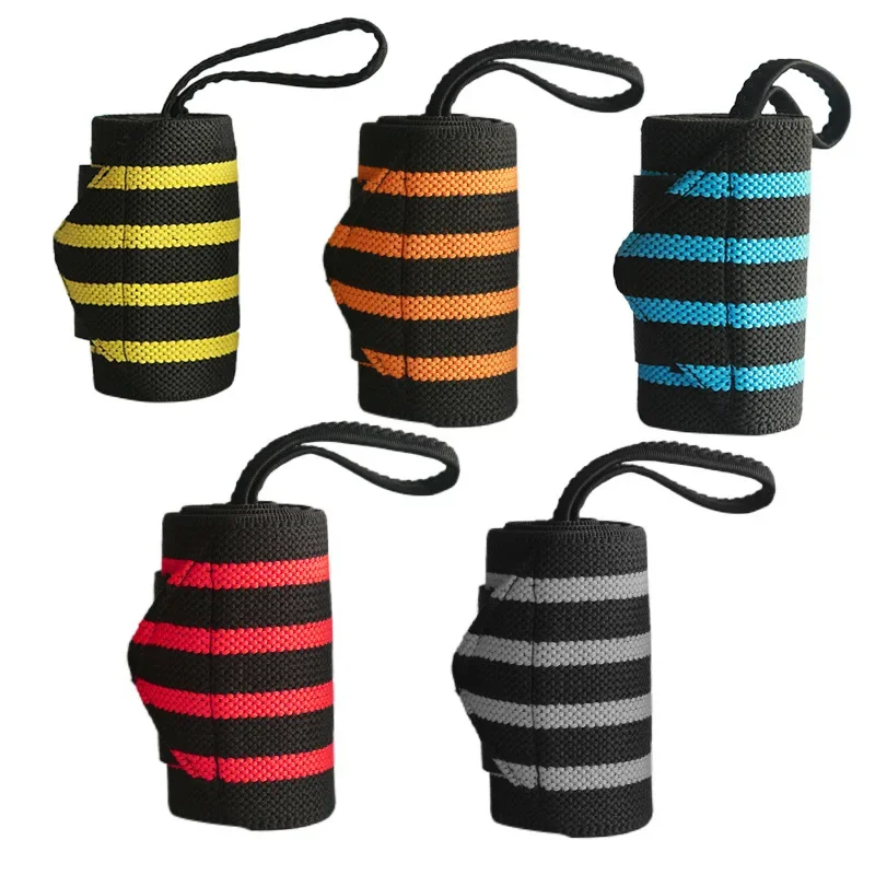 Guoftstars 1 Pcs Adjustable Wrist Straps,For Weightlifting ,Gym Training Sports Wristbands , For Crossfit, Strength Training