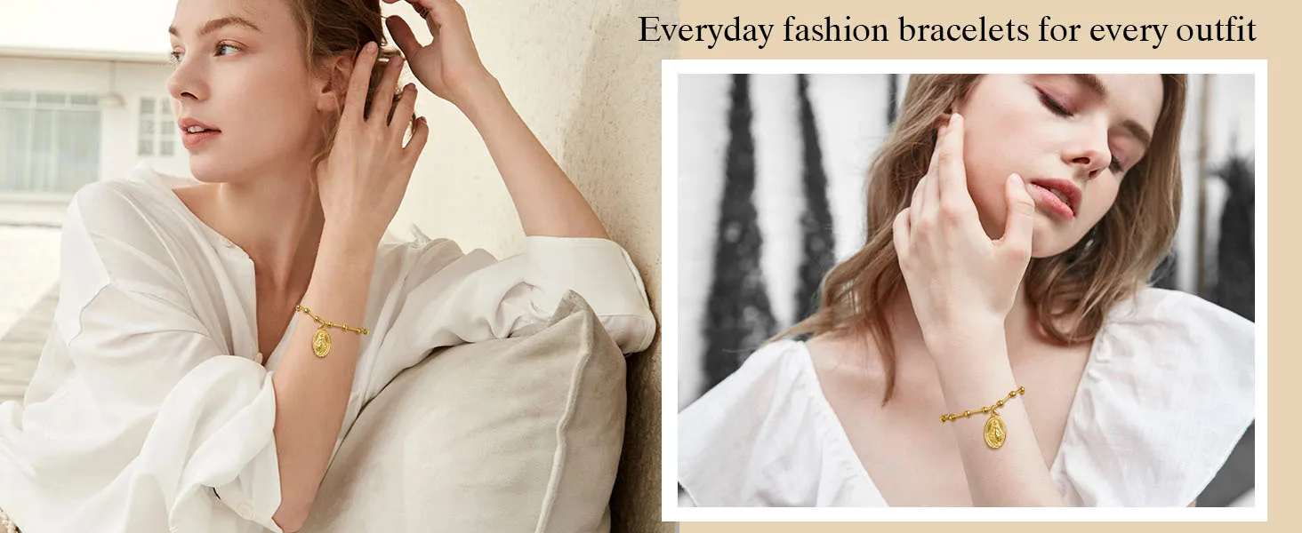 Daily Wear of Women's Gold Pearl Bracelets