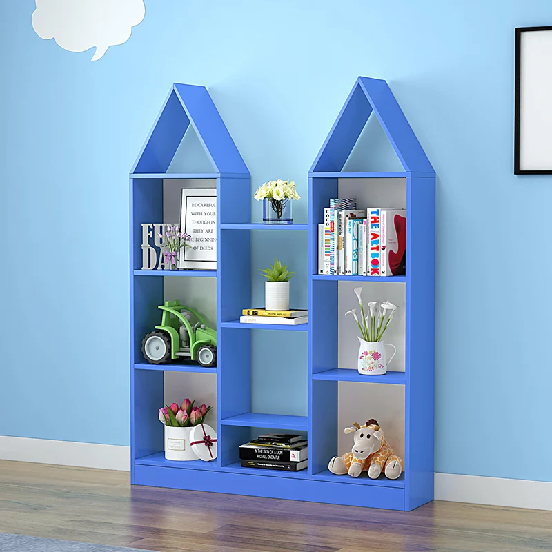 Storage Children Shelf Book Shelves Cabinets Living Room Kids Accessories Children's Bookcases Estanteria Libros Books Nursery