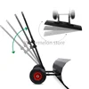 Wheeled Hand Push Snow Removal Shovel Large Vehicle Snow Removal Artifact Snow Removal Machine with Wheels 3