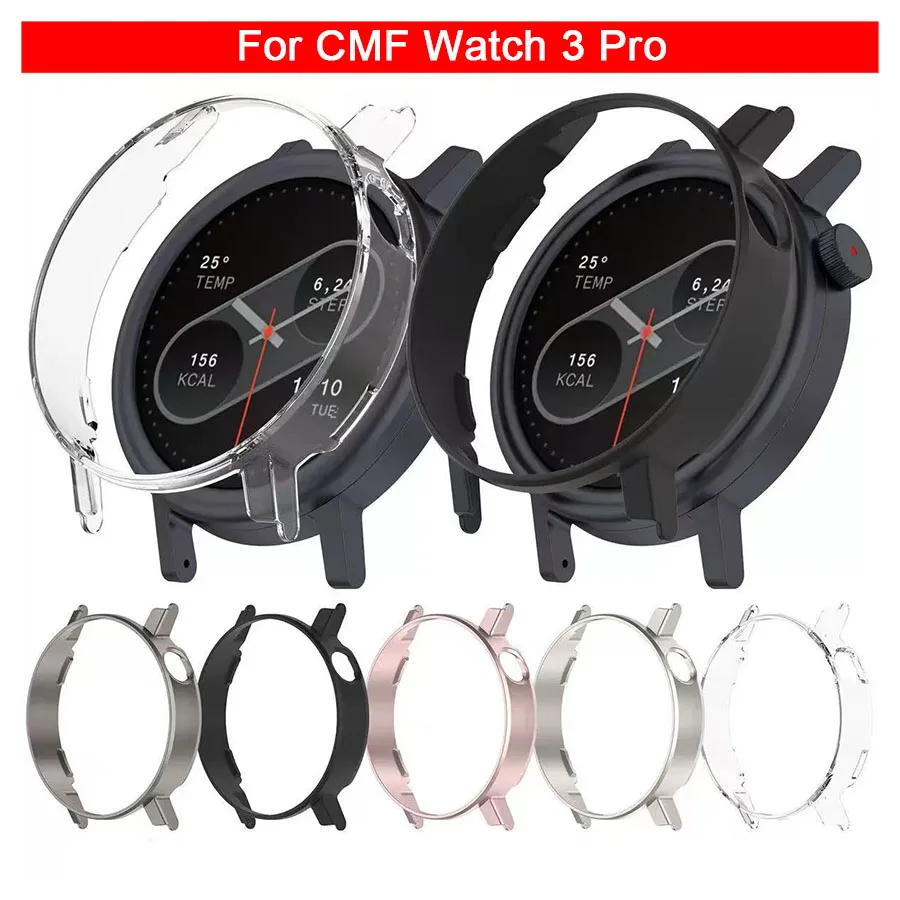PC Hollow Protective Case Bumper Shell for Smartwatch - No Screen Protector Included