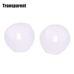 Anti - Slip Silicone Earbuds Covers - Universal Earphone Protector Caps - 5 Pairs (Transparent)