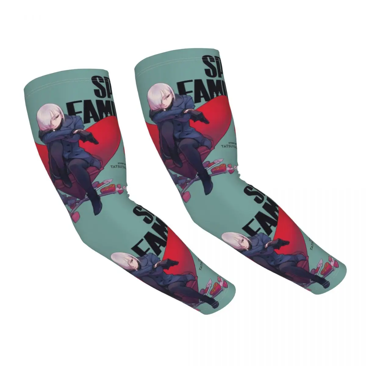 

Шпион X семья солнце УФ Защита охлаждающие руки рукава Женщины Мужчины Семья комедия ТВ фильм Спорт Рыбалка Татуировка накидка