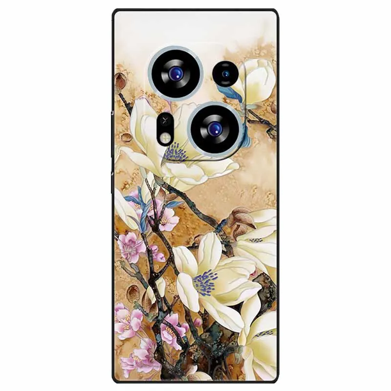 Charming 3D Relief Soft TPU Silicone Phone Case for Tecno Phantom X2 Series