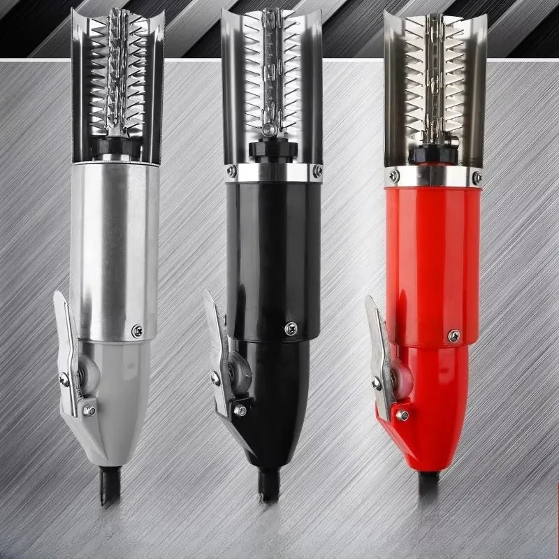 Seafood Knif 120W Waterproof Electric Fish Scale Scraper Fishing Clean Easy Stripper Remover Cleaner Tool Charging Adapter