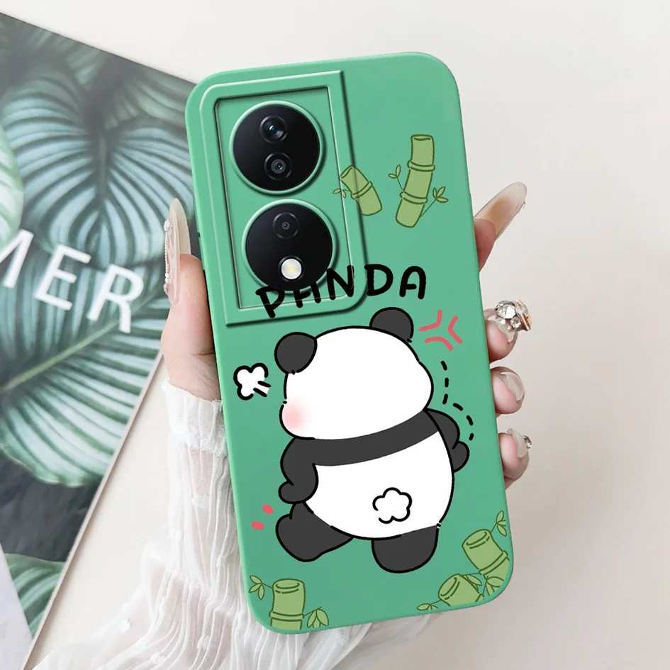Cute Cartoon Astronaut Square Silicone Soft Case with Camera Lens Protection