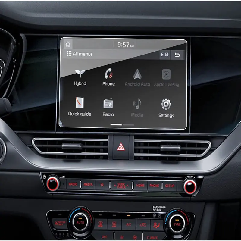Pellicola Salvaschermo In Vetro Temperato Per Kia Niro Hybrid/ Niro Phev 2020 2021 2022 Pellicola Protettiva Per Touch Screen Di Navigazione Da 8 Poll