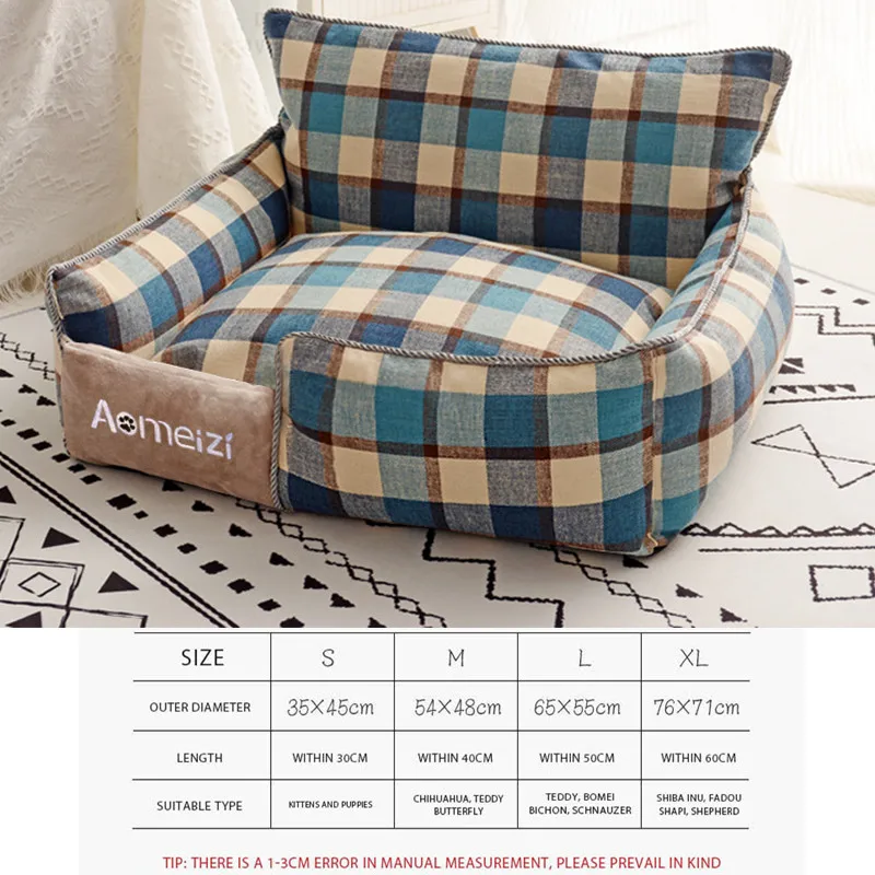 Plaid Blue A
