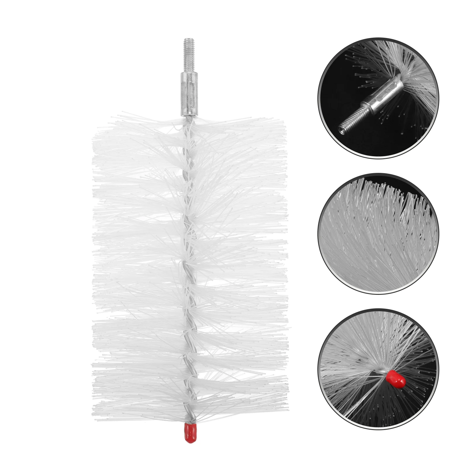 

2 pcs Pipe Brush Head Portable Hose Brush Head Washer Drain Hose Brush Head for Replacement