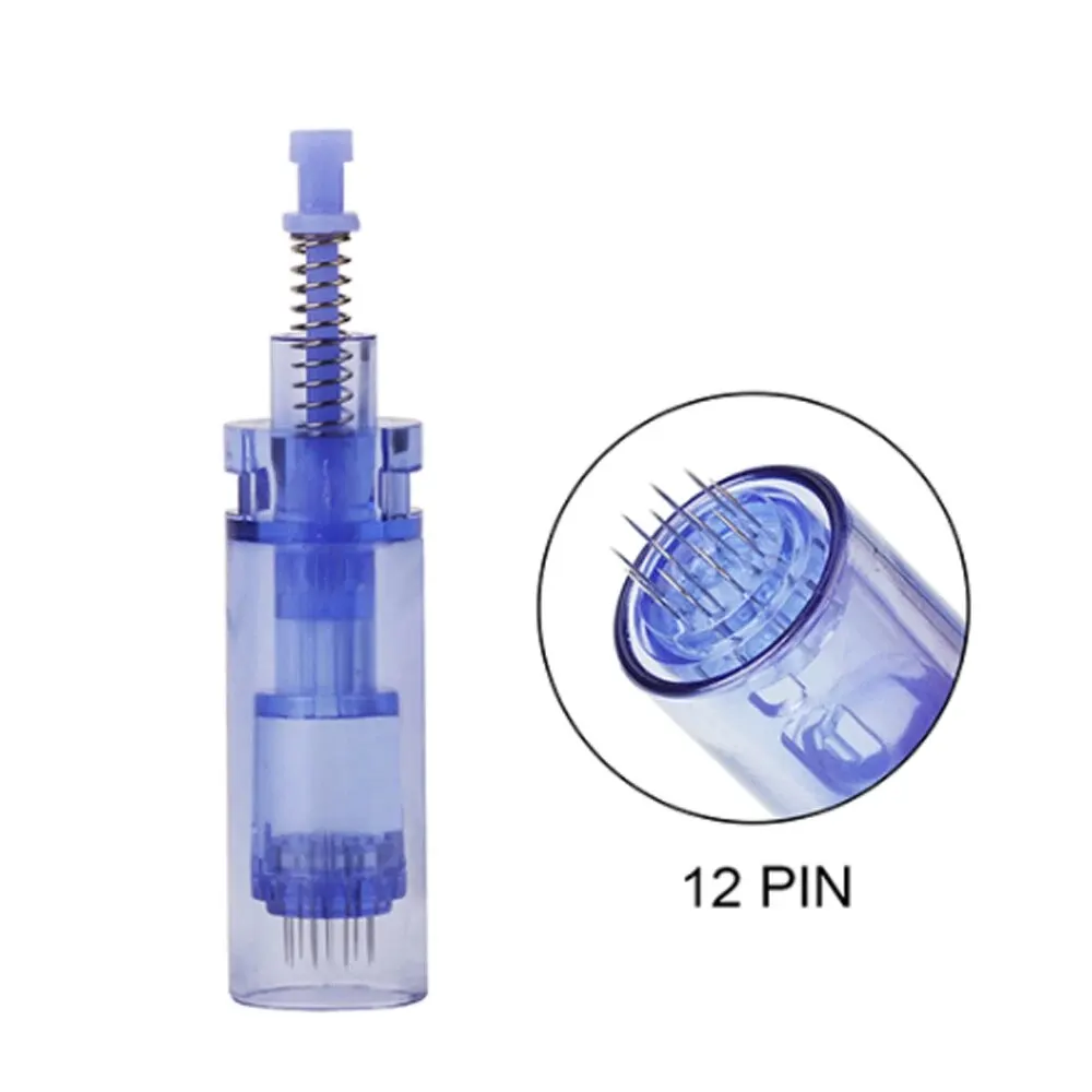 100PCS Cartridges Needles 12 36 42pin For Derma Pen A1 A6 N2 Skin Care Needle Tip Microneedling Cartridge