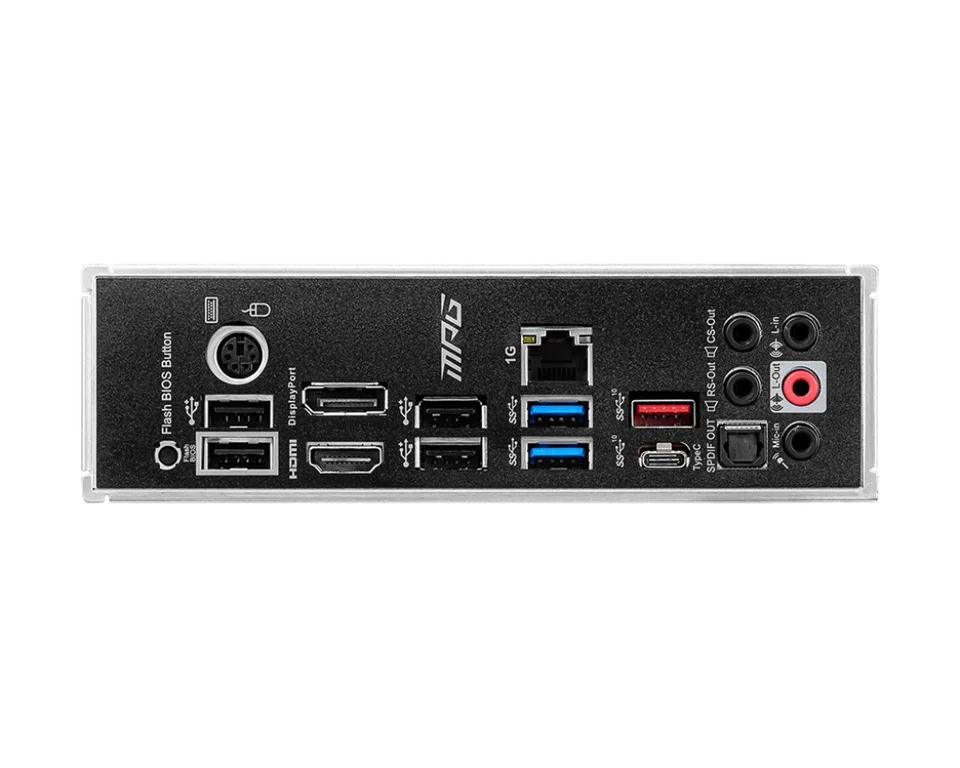 MSI MPG B550 GAMING PLUS AM4 With AMD B550 SATA 6Gb/s USB 3.0 ATX