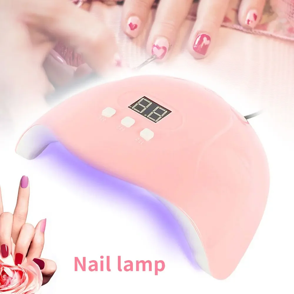 54 W Nail Dryer UV Nails Lamp 18 LED Auto Sensor Nail Art Tools For Manicure Dry Drying Gel ice Polish Lamp