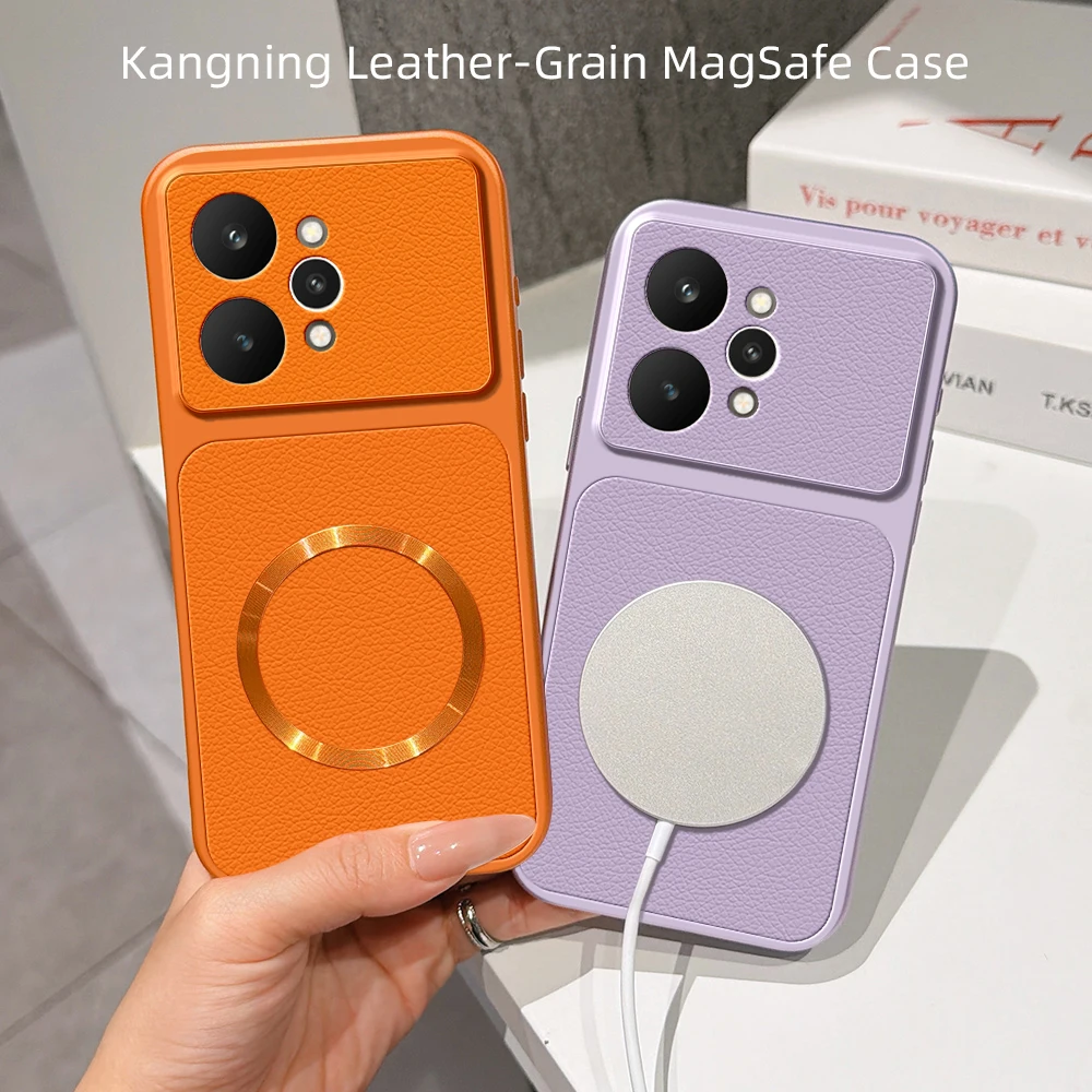 Luxury Leather Matte Magnetic Soft TPU Phone Case