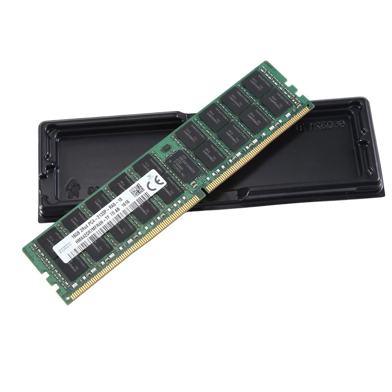 

For SK Hynix 16GB DDR4 Server RAM Memory 2133Mhz PC4-17000 288PIN 2Rx4 RECC Memory RAM 1.2V ECC REG RAM Easy Install Easy To Use