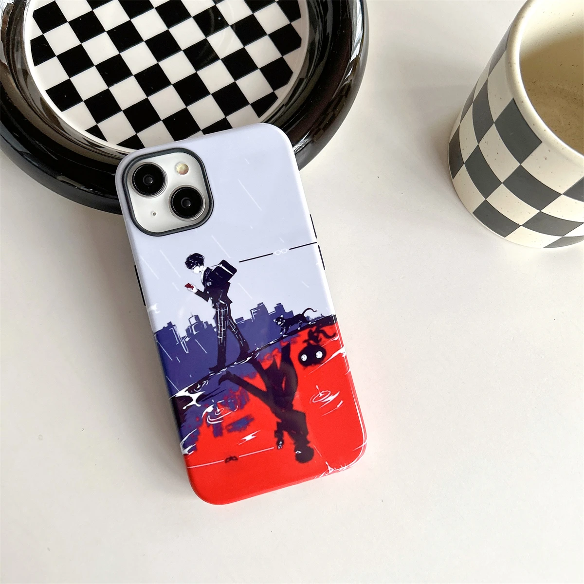 Personalized images intInclusive Phone Case Two-In-One Film Protective Shell For iPhone 15 14 13 12 11 Pro Max Plus Mini