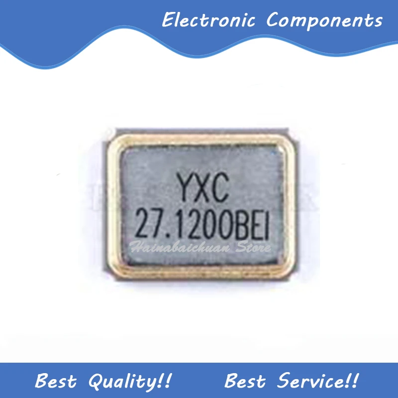 10개/로트 X32252712MOB4SI 27.12MHz ±10ppm 20pF SMD 신규..