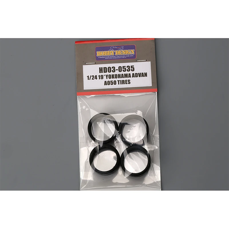 

Hobby Design HD03-0535 "1/24 19’ Yokohama A050 Tires " Detail-up Sets Hand Made Arts for Professional Adults