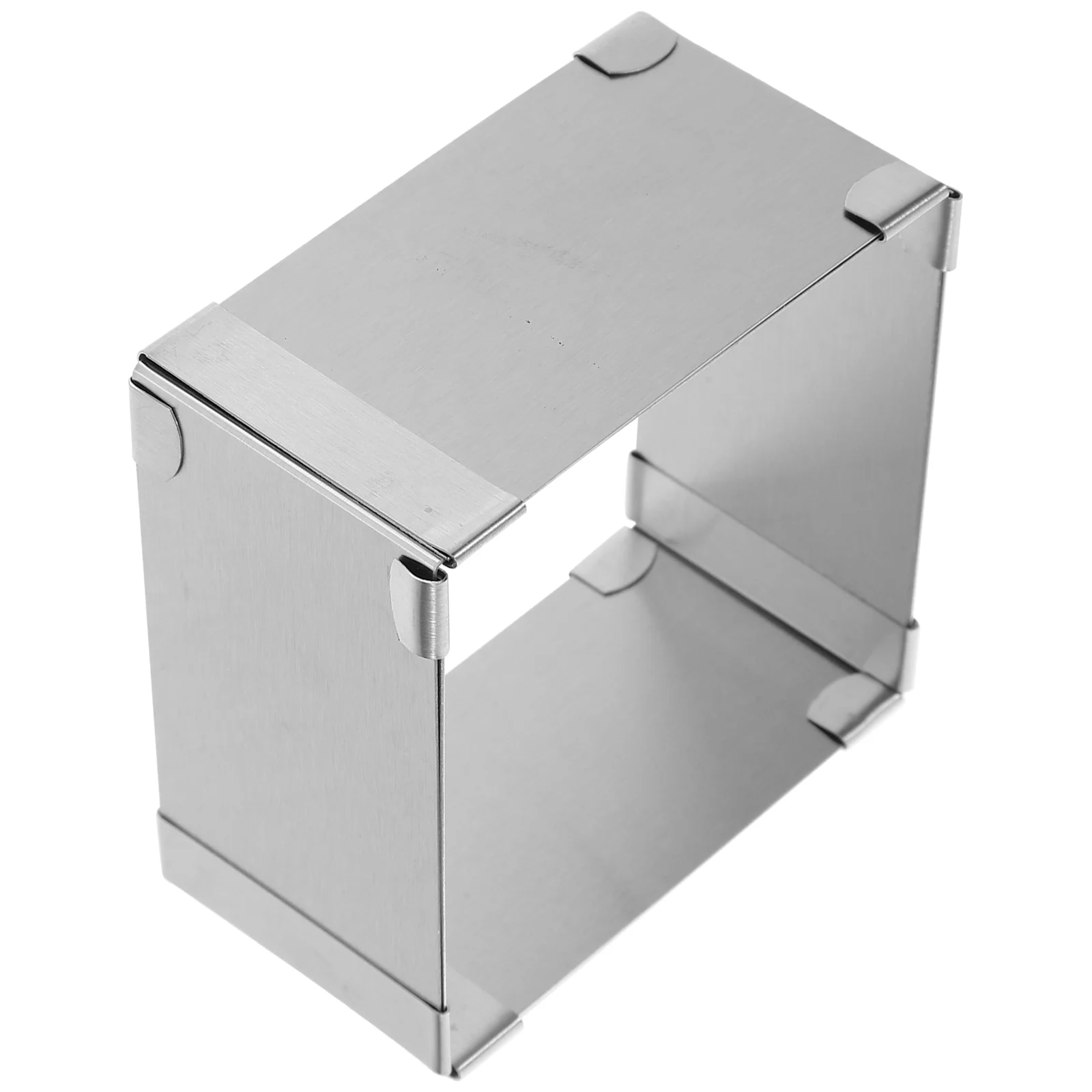 

Kesyoo Baking Rings Cake Rings Square Mousse Ring 9 Inch Square Non Stick Seamless Stainless Steel Cake Baking Supplies