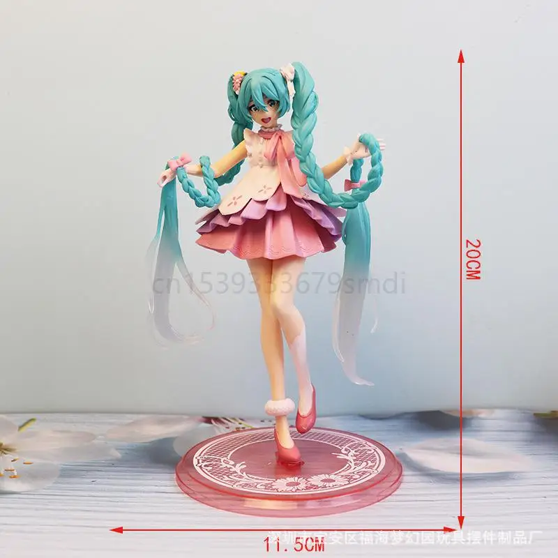 2022 New Anime Hatsune Miku Kawaii Virtual Singer Manga Statue Pvc Action Figure Collectible Model Toys - AliExpress