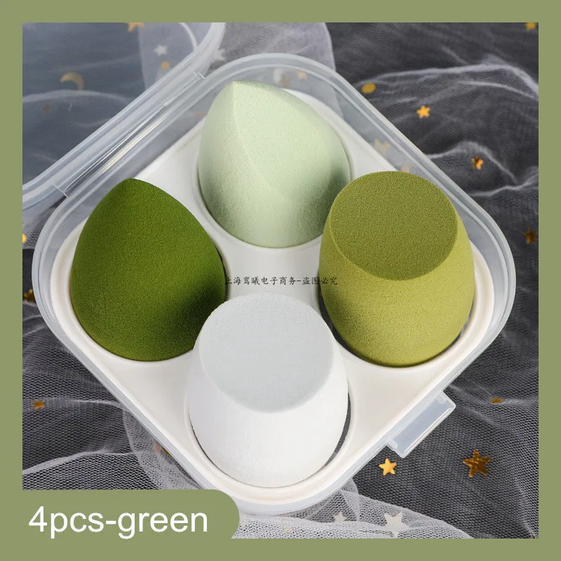 4pcs green and box