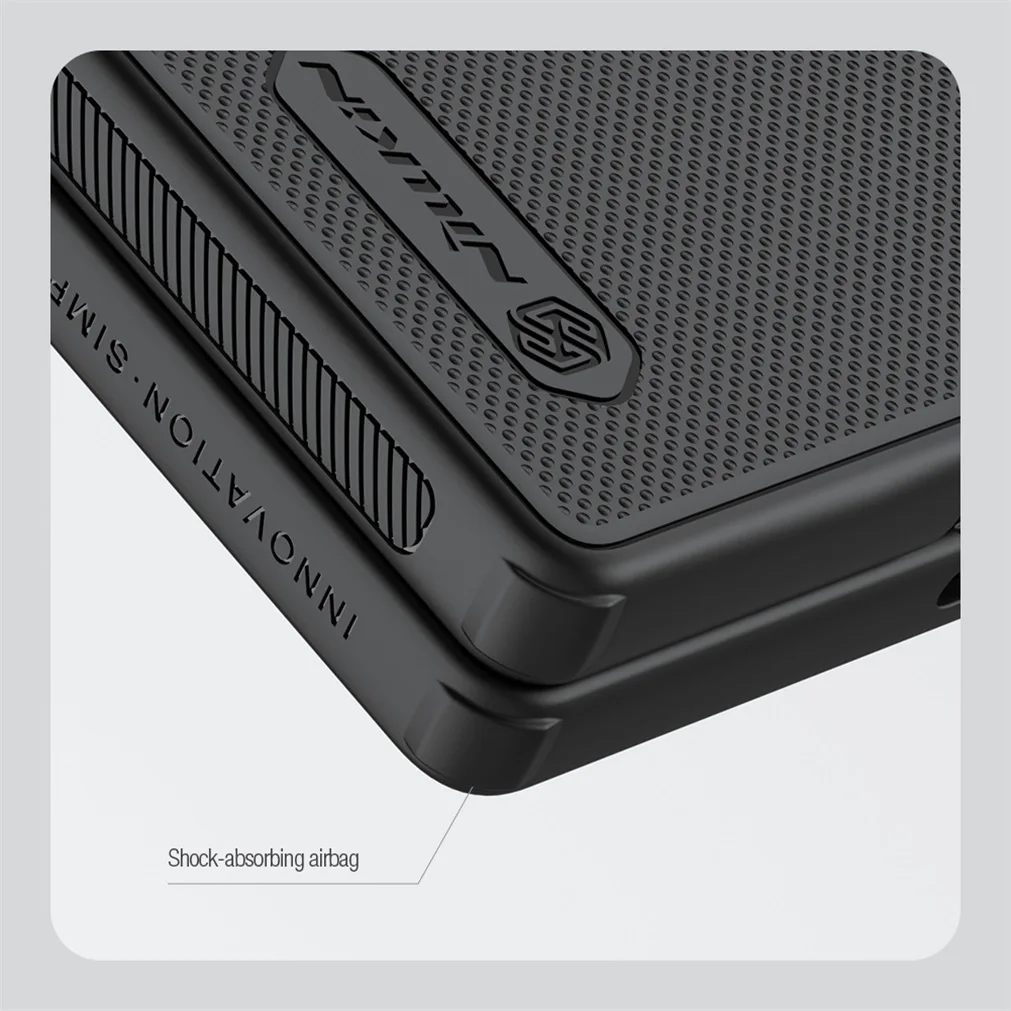 For Samsung Galaxy Z Fold 6 5G Case NILLKIN Frosted Shield Fold Shockproof Simple TPU PC 180° Folding Cover For Samsung Z Fold6