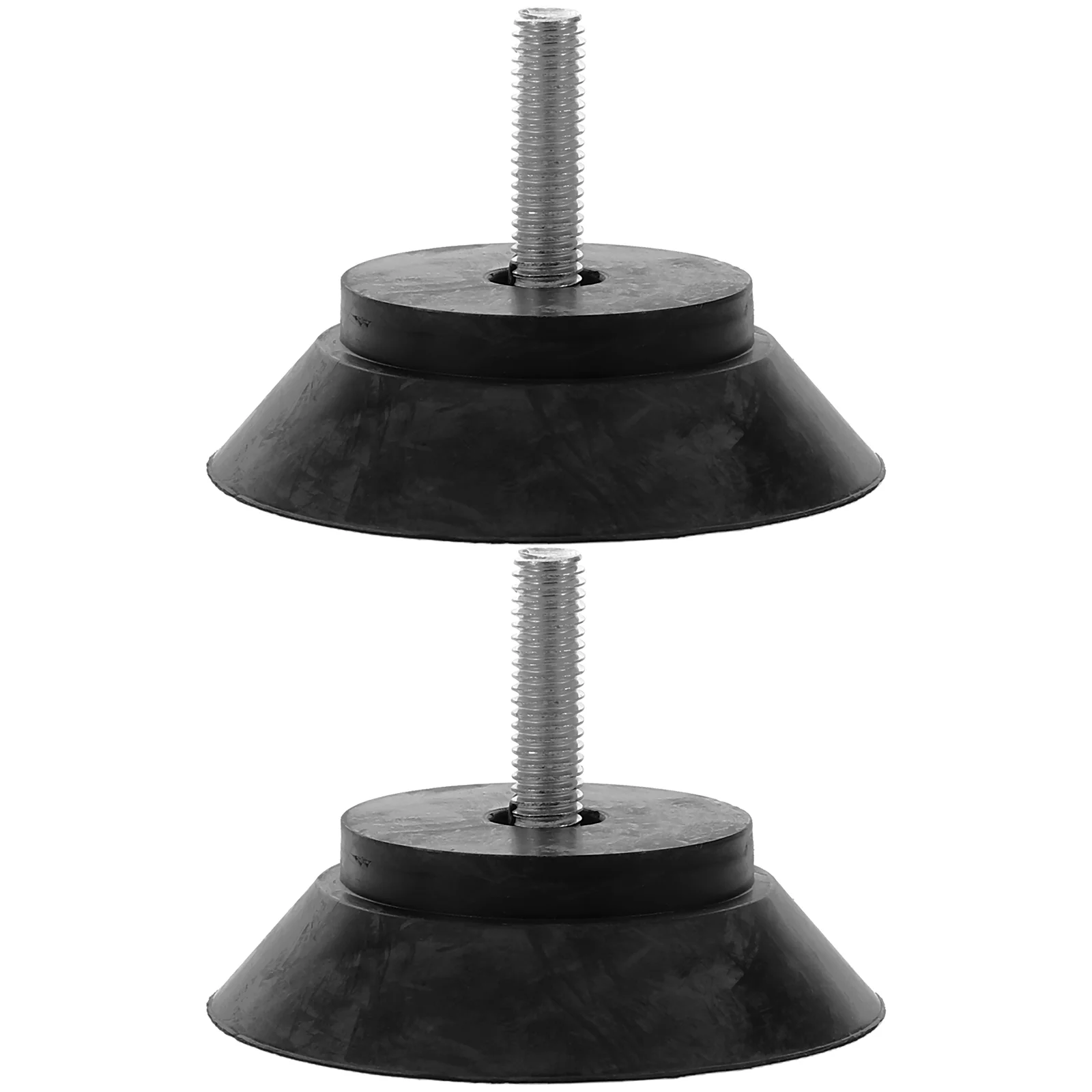 2 Pcs Tumbler Rubber Suction Cup Appliance Leveling Feet Adjustable Furniture Adjusting Foot Legs for