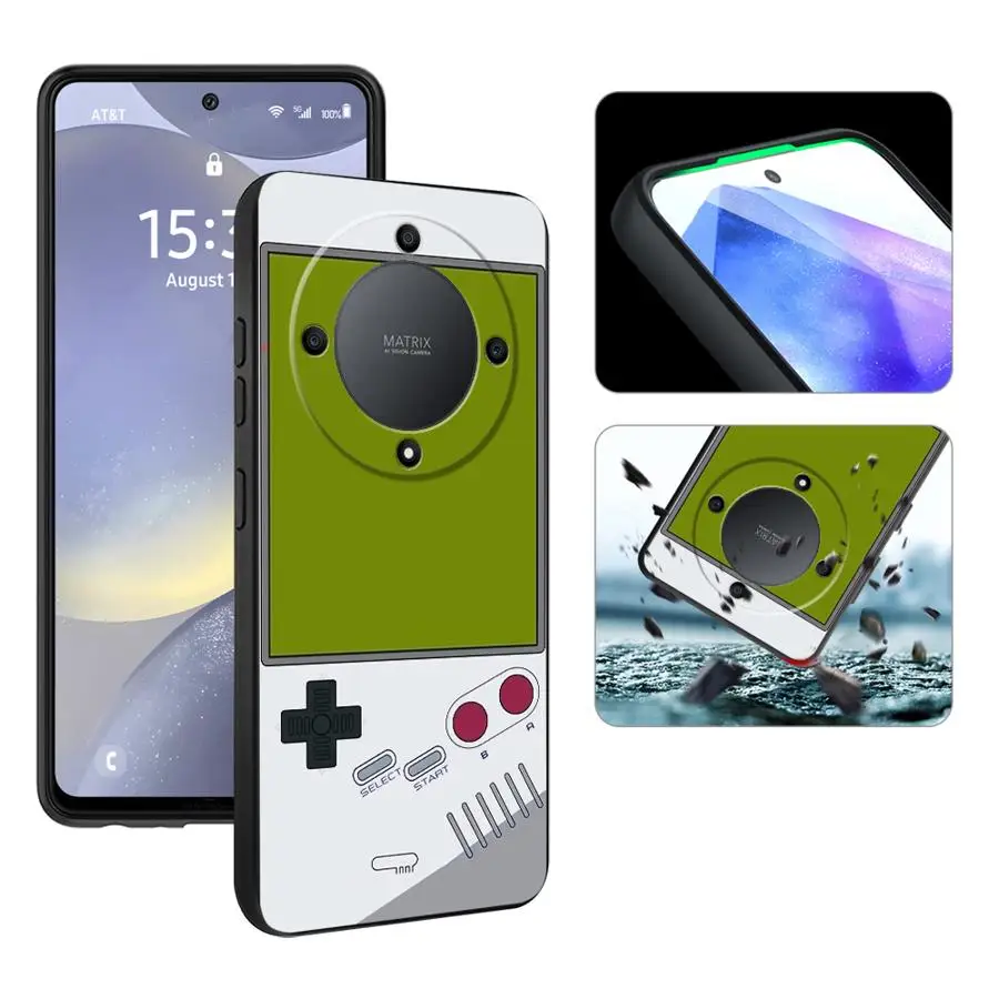 Vintage Cassette Music Black Soft Phone Case Cover