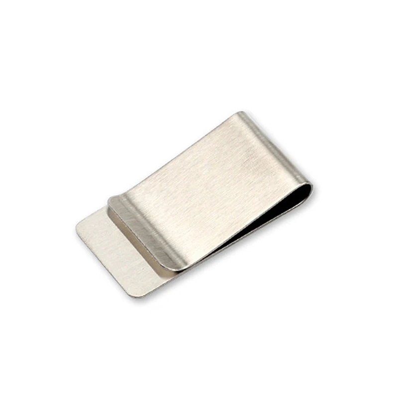 High Quality 1PC Stainless Steel Metal Gold Silver Money Clip Dollar Cash Clip Clamp Credit Card Money Holder Bill Clamp 6