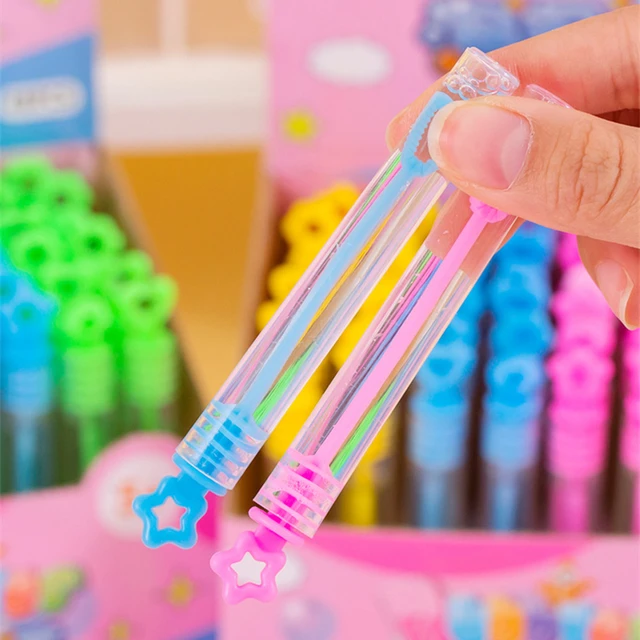 Mini jouet Tube vide à bulles mignonnes, 10 à 30 pièces, cadeaux d'anniversaire pour enfants, cadeaux scolaires, Souvenirs pour invités de mariage, récompenses Pinata pour enfants 4