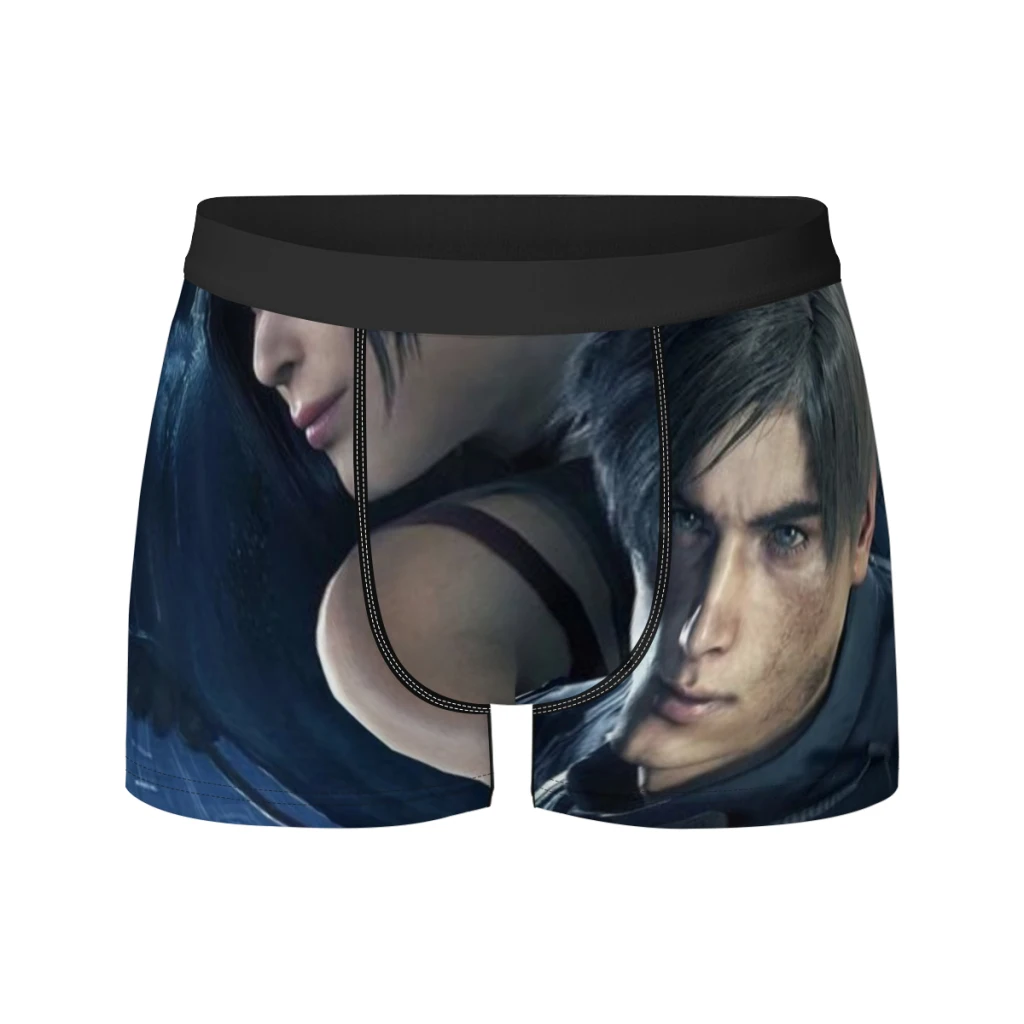 thumbnail image 1 of Calzoncillos tipo bóxer para hombre, ropa interior masculina, transpirable, con el videojuego Resident-Evil, 1 of 5
