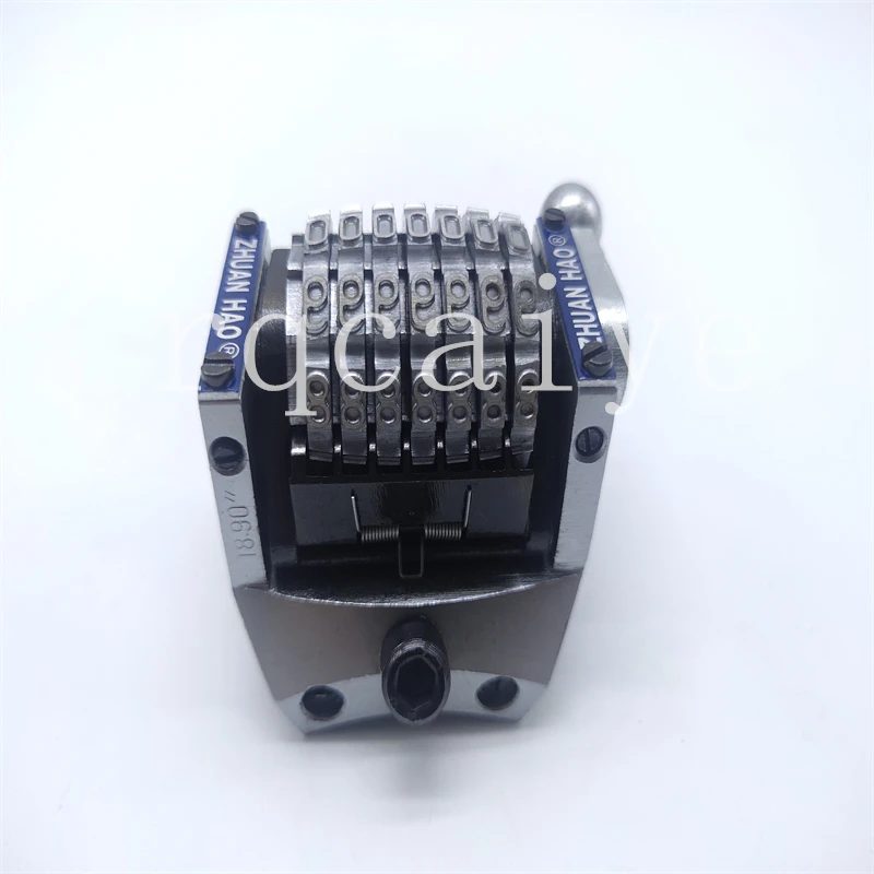 

High Quality Hamada Numbering Machine 7 Digits Vertcal Counterclockwise Jump 0.9.8.7...