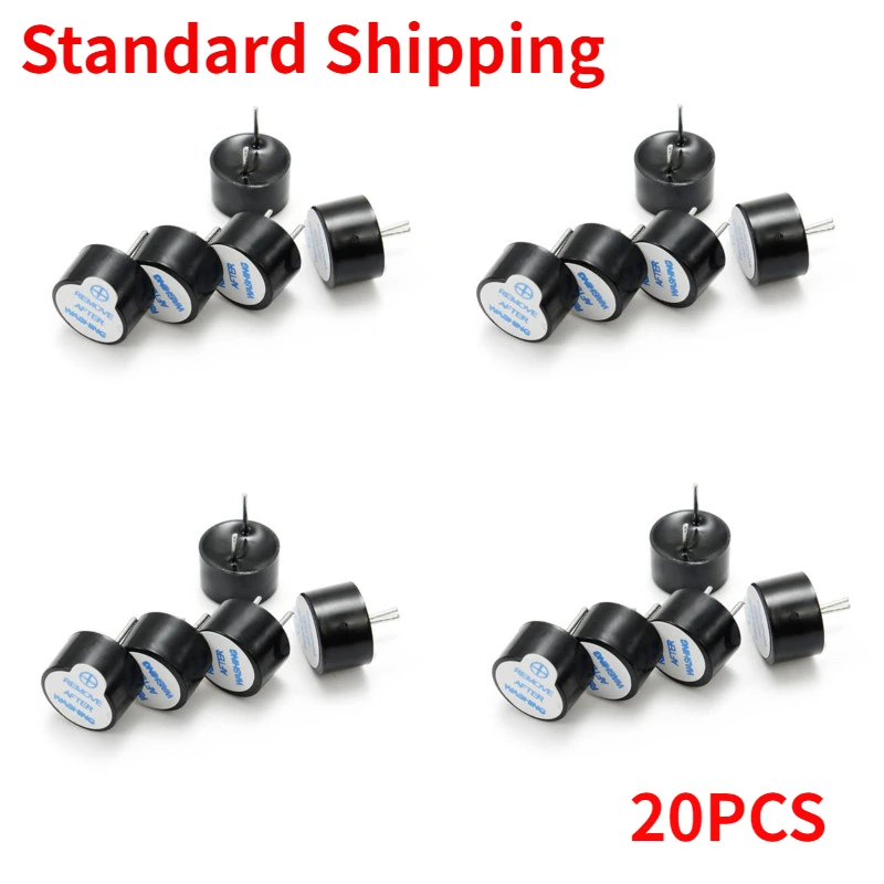 

20PCS Super Loud 5V Active Alarm Buzzer Beeper Tracker 9X5.5mm 12X9.5mm for RC Airplane Helicopter FPV Drones