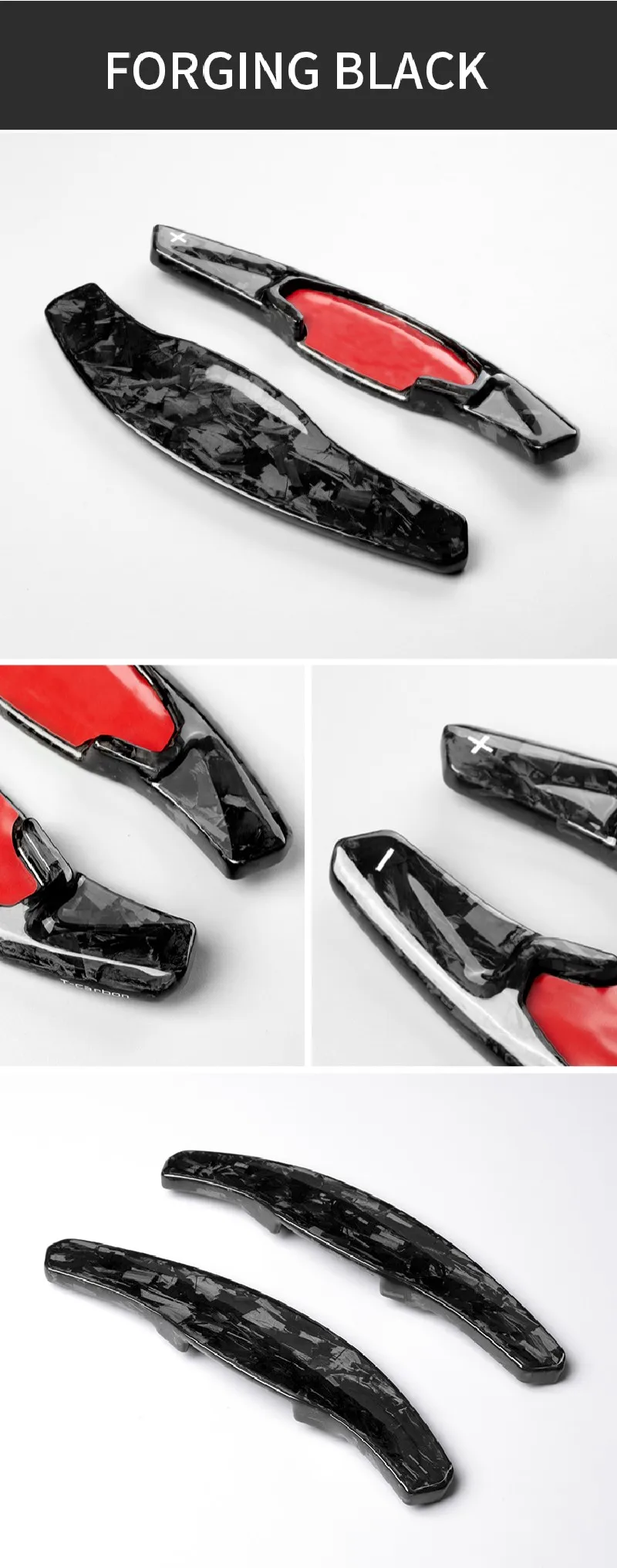 Carbon Fiber Shift Paddle Shifter For Honda Civic FE FL 2021-2023 G11 11 Gen Car Steering Wheel Paddle Shift DSG