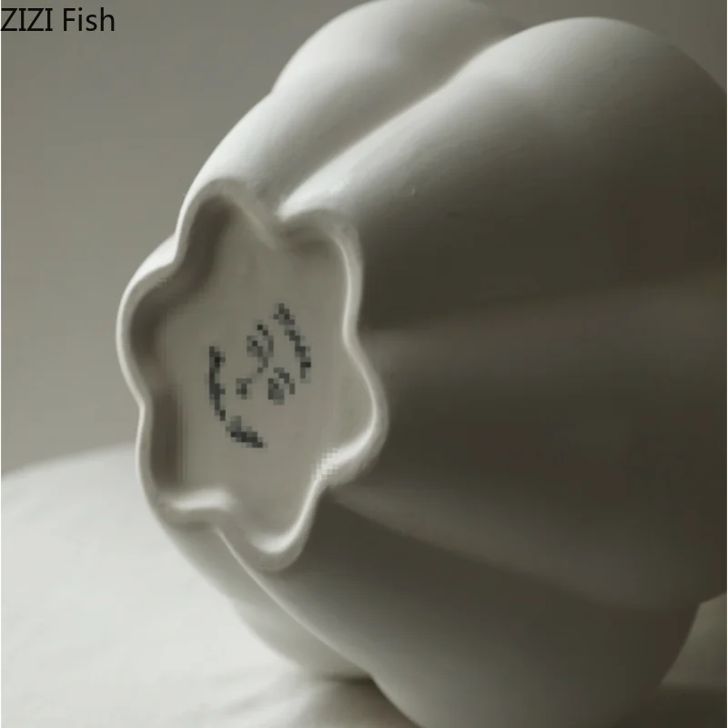 White Matte Ceramic Vase Human Body Ornaments Desktop Decorative Vases Flower Arrangement Dried Flower Vase Decoration Crafts 6