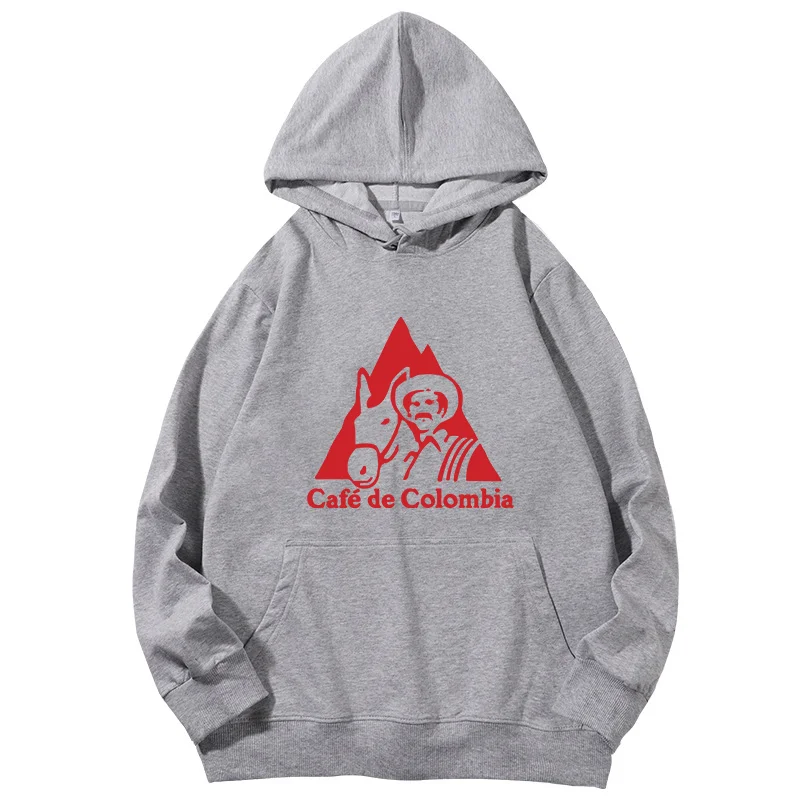 

Pablo Escobar Coca De Colombia Unisex Hooded Shirt fashion graphic Hooded sweatshirts cotton Spring Autumn Men's sportswear