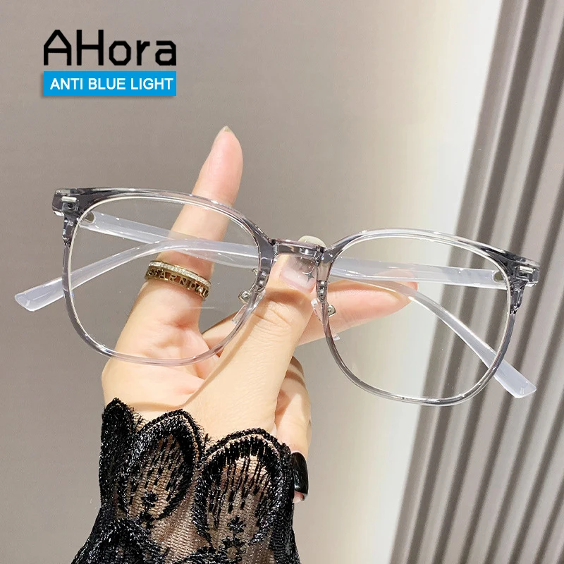 

Ahora Anti Blue Light Computer Goggles Women Men Myopia Glasses Frame Protection Eye Eyewear Diopter Optical Spectacles Frames