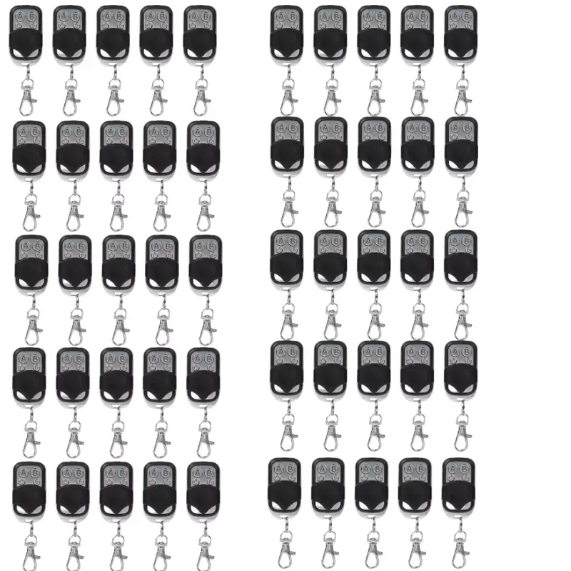 433MHZ Remote Control 4 Button Remote Controller Duplicator Universal Garage Door Opener Clone Rolling Code for Gate Garage Door - Image 7