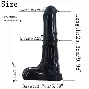 FRKO Large Horse Dildo Animal Penis With Big Base Adult Sex Toys For Woman G-Spot Masturbator Anal Plug Erotic Products 2