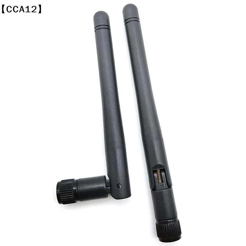 1Pcs 2.4G 무선 라우팅 네트워크 카드 안테나 SMA 여성용 3DBI 고이득 Wifi 라우터 안테나 간편한 설치 내구성〔CCA12〕