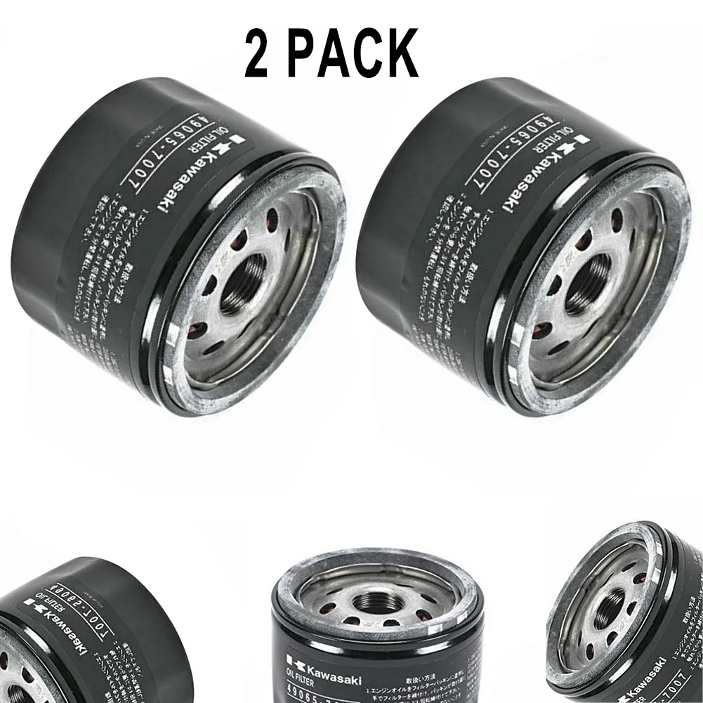 2 Pack Oil Filter Fits For 49065-0721 49065-7007 OEM Engine Oil
