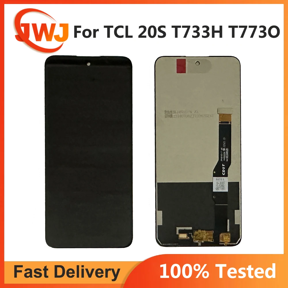 ЖК-дисплей 6,67 дюйма для TCL 20 S T733H T773O, ЖК-дисплей с сенсорным экраном и дигитайзером для TCL 20 S T733H, запчасти для ремонта ЖК-датчика