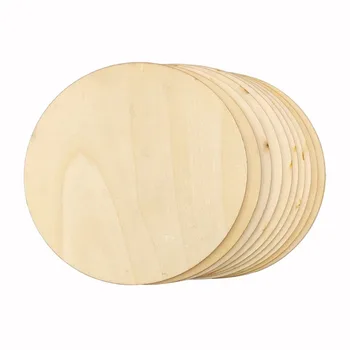 Unfinished Wood Craft Circles
