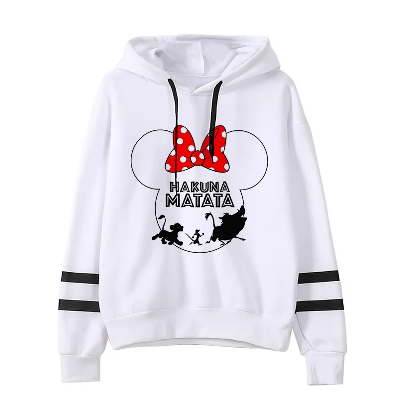 thumbnail image 1 of Sudadera con capucha de Disney El Rey León para mujer, ropa de moda, sudaderas con capucha de Hakuna Matata, Kawaii, 1 of 3