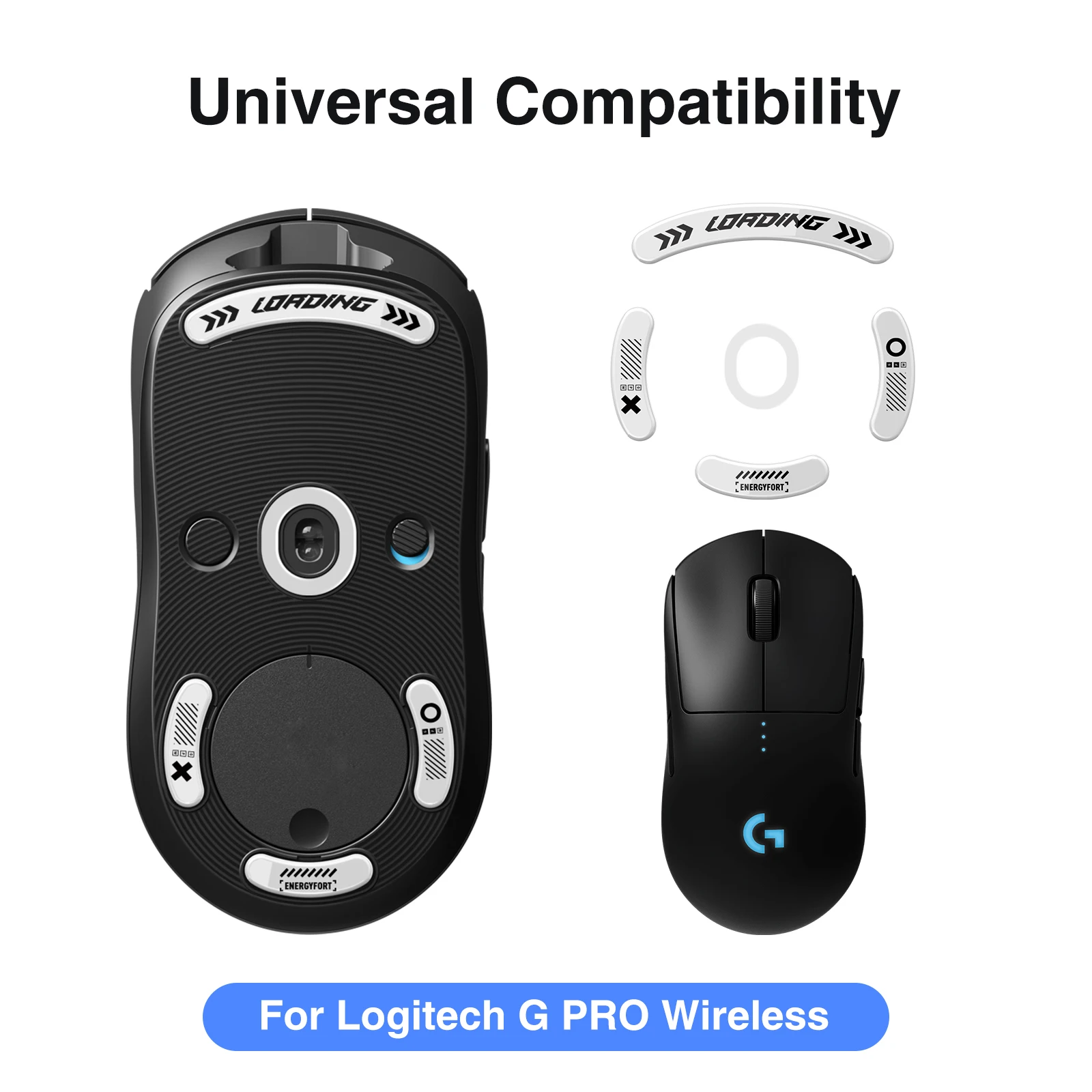 Скользящая мышь, коньки для Logitech