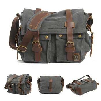 Borsa per fotocamera con borsa a tracolla in vera pelle, tracolla per fotografia casual, fodera impermeabile, borsa per fotocamera reflex staccabile