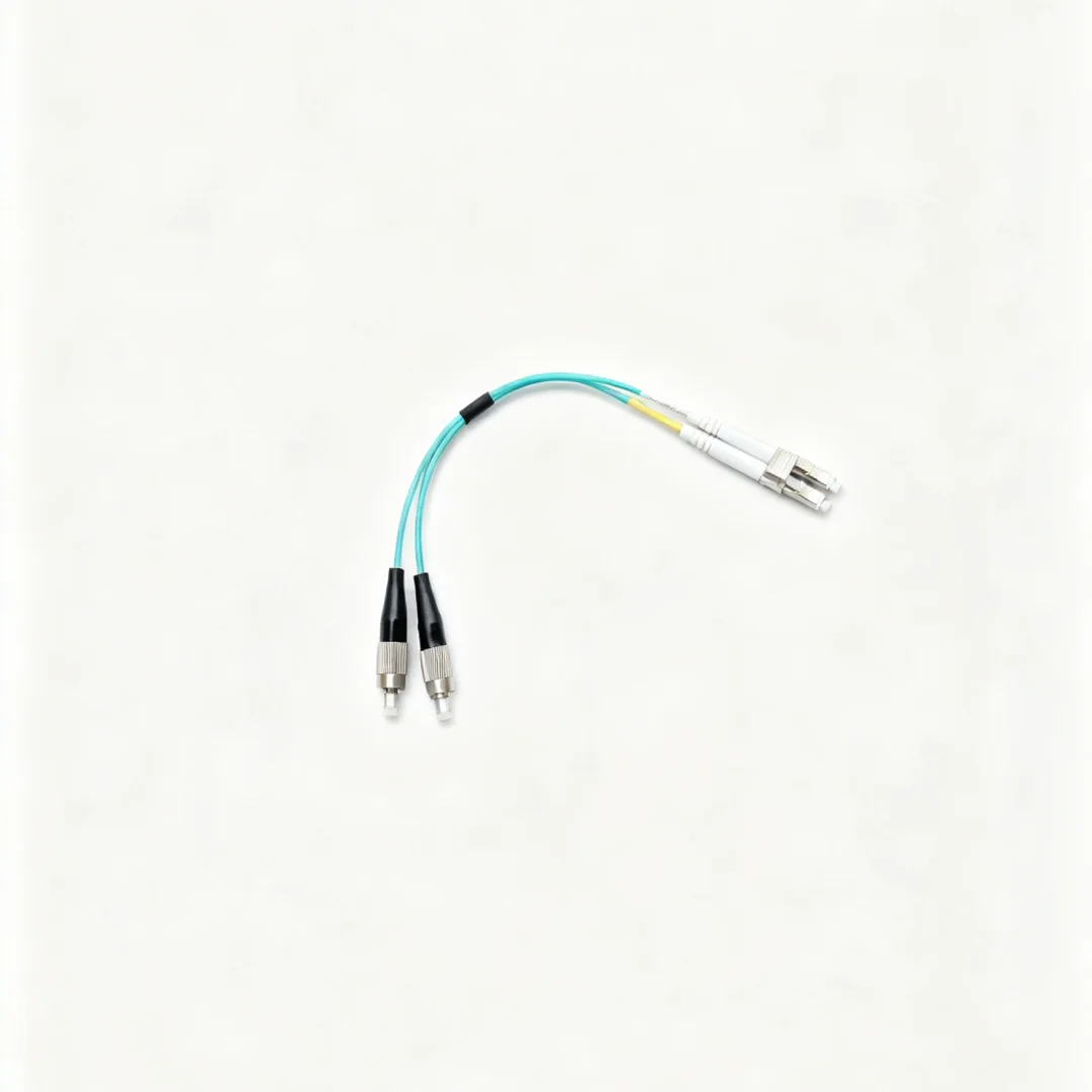 짧은 섬유 점퍼 20/30/50cm 10개 OM3 MM 이중 코어 DX 광케이블 FC-SC-LC-ST 테일 파이버 듀플렉스 0.3m 0.2m 0.5m ftth elink