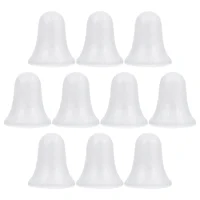 10 Pcs Bubble Bell Foam Christmas Bells Shape Crafts Upholstery Polystyrene Model Baby 1