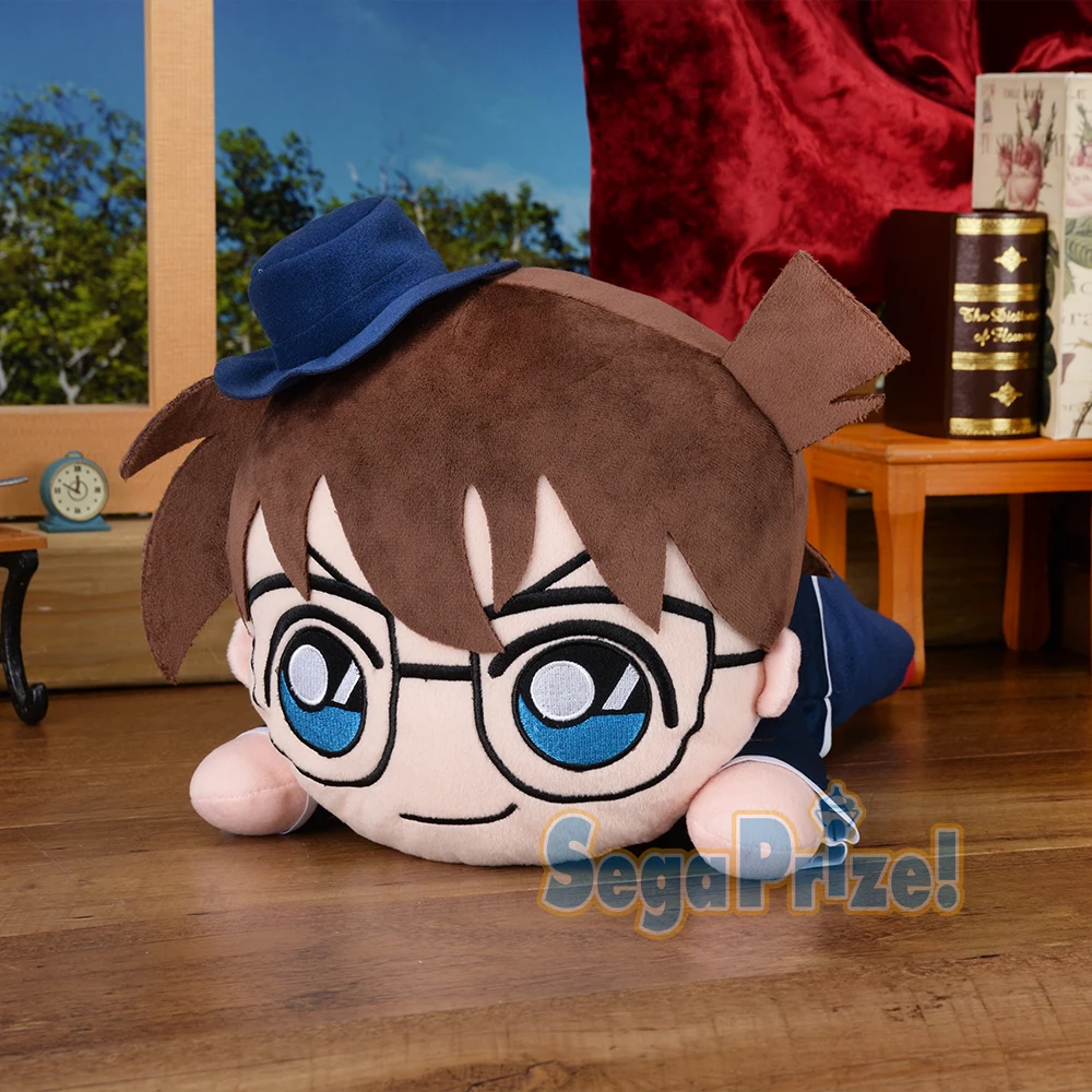 

Detective Conan Mystery Train Conan Edogawa Cosplay Plush 40CM Doll Cute Anime Plush Toy Children Christmas Gift