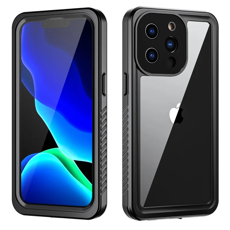 

Водонепроницаемый чехол для iPhone 13 13PRO 13pro MAX для дайвинга на открытом воздухе усиленный противоударный защитный чехол для iPhone 13 mini