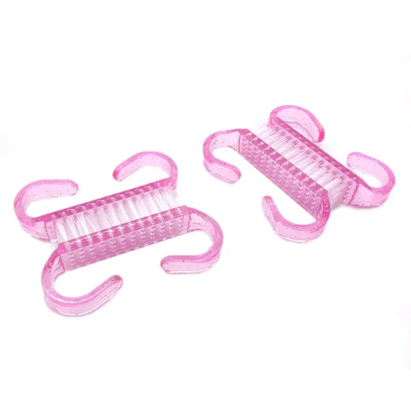 Nail Brushes 10 Pcs Acrylic Nail Art Manicure Pedicure Soft Plastic Cleaning Tools Set